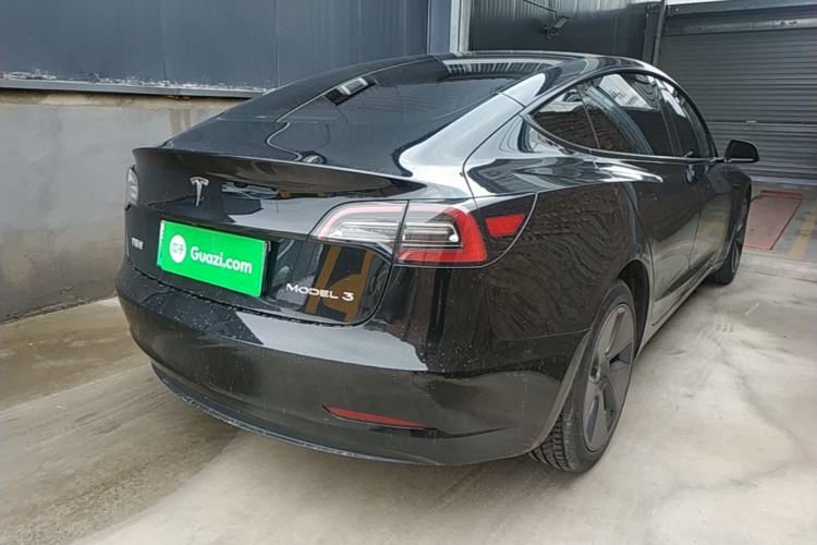 Used Tesla Model 3 2022 Rear-Wheel-Drive Version Rear Right 45 Deg