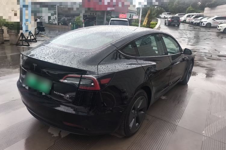 Used Tesla Model 3 2022 Rear-Wheel-Drive Version Rear Right 45 Deg