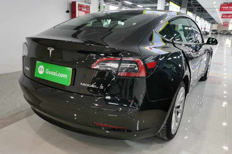 Used Tesla Model 3 2022 Rear-Wheel-Drive Version Rear Right 45 Deg