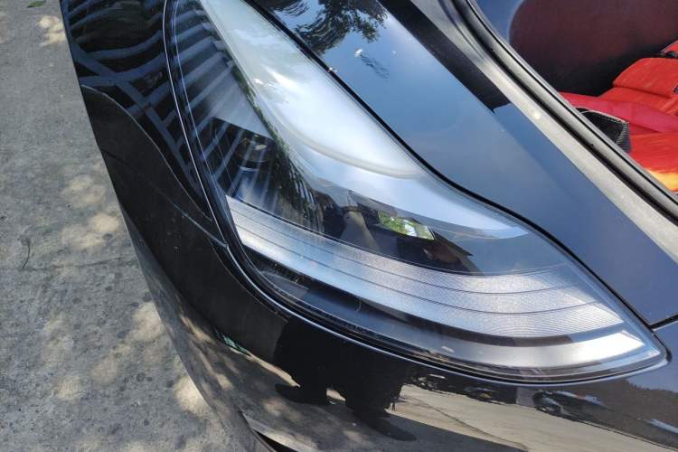 Used Tesla Model 3 2022 Performance High-Performance All-Wheel-Drive Version Right Front Headlight