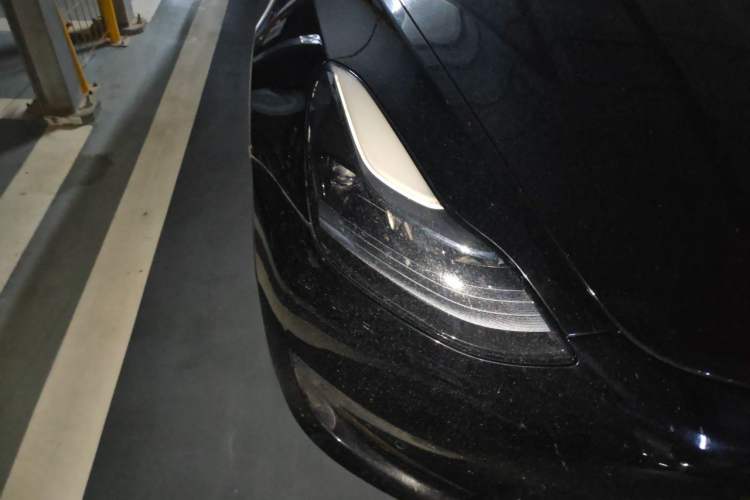 Used Tesla Model 3 2022 Performance High-Performance All-Wheel-Drive Version Right Front Headlight