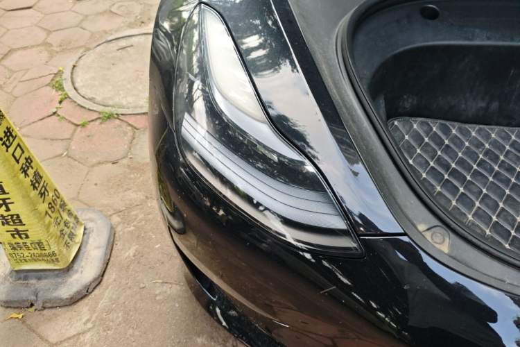Used Tesla Model 3 2022 Performance High-Performance All-Wheel-Drive Version Right Front Headlight