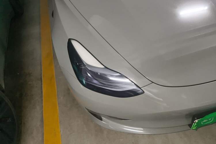 Used Tesla Model 3 2022 Performance High-Performance All-Wheel-Drive Version Right Front Headlight