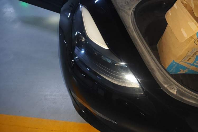 Used Tesla Model 3 2022 Performance High-Performance All-Wheel-Drive Version Right Front Headlight