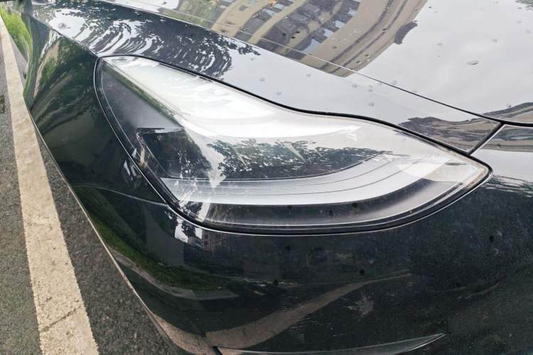 Used Tesla Model 3 2022 Performance High-Performance All-Wheel-Drive Version Right Front Headlight