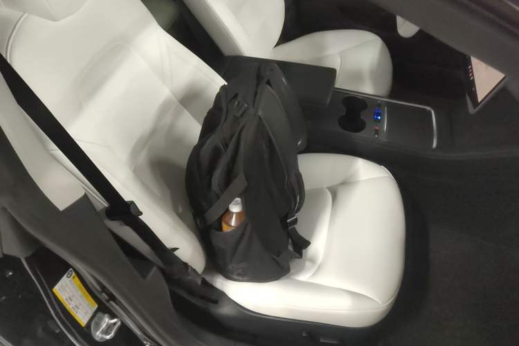 Used Tesla Model 3 2022 Performance High-Performance All-Wheel-Drive Version Right Front Seat
