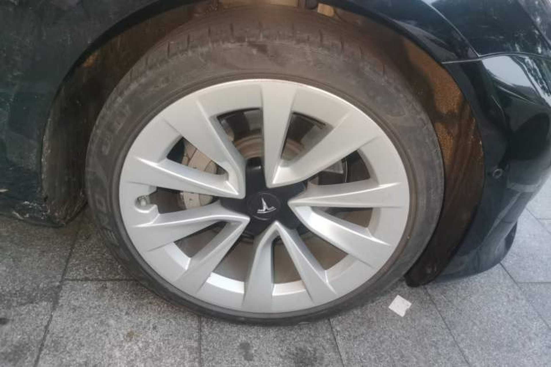 Used Tesla Model 3 2022 Rear-Wheel-Drive Version Right Front Wheel Hub