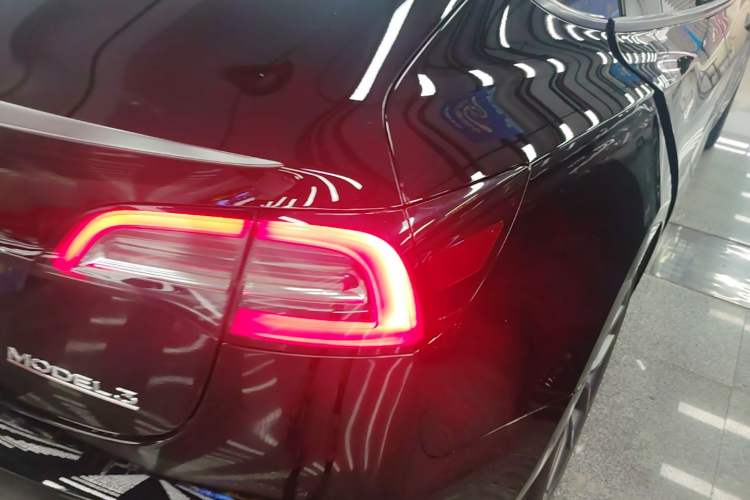 Used Tesla Model 3 2022 Performance High-Performance All-Wheel-Drive Version Right Rear Taillight