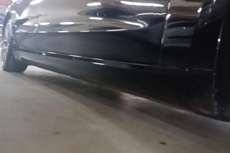Used Tesla Model 3 2022 Performance High-Performance All-Wheel-Drive Version Right Side Sill