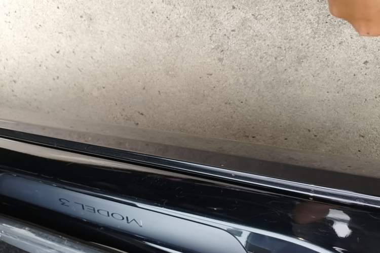 Used Tesla Model 3 2022 Rear-Wheel-Drive Version Right Side Sill