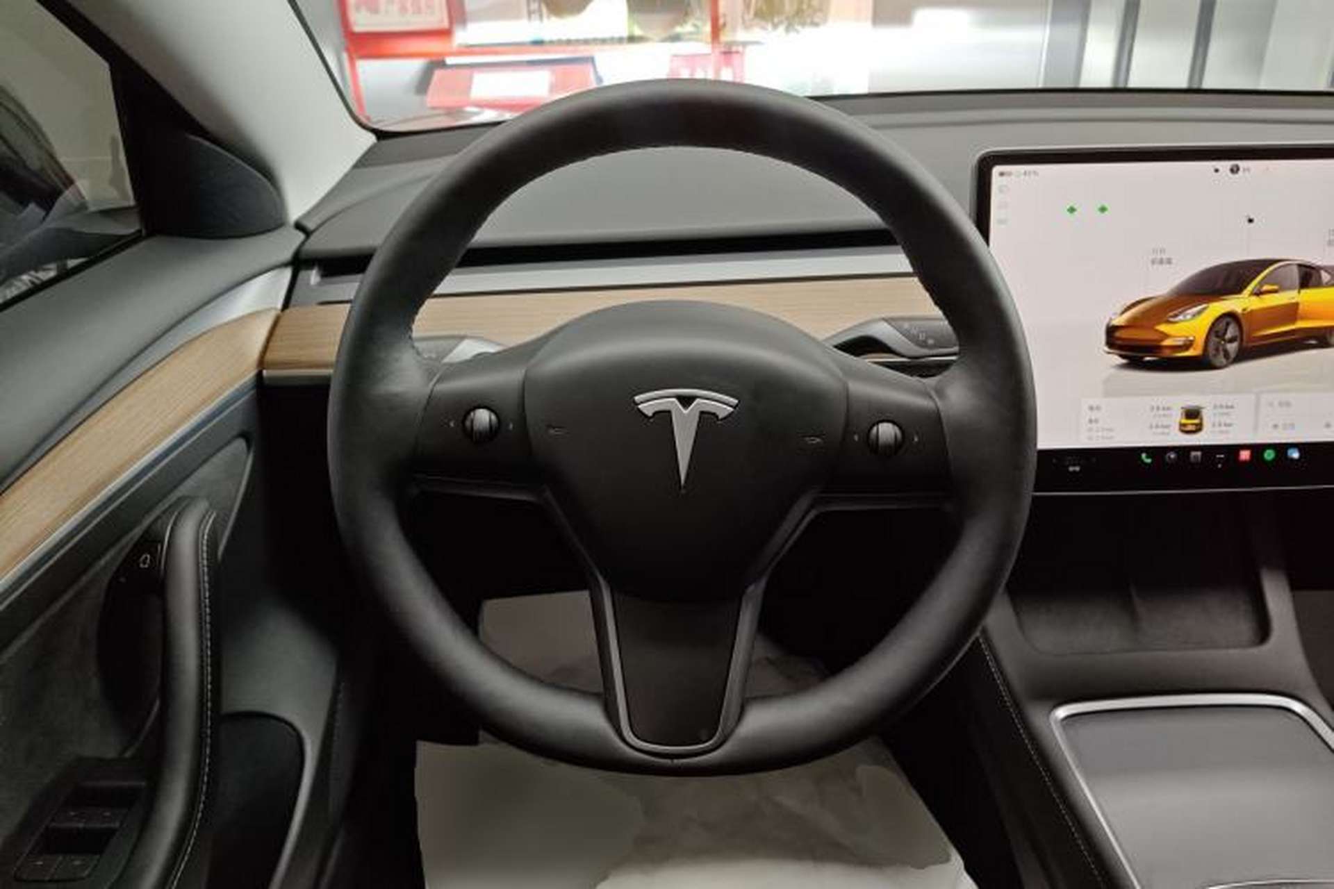Used Tesla Model 3 2022 Rear-Wheel-Drive Version Steering Wheel