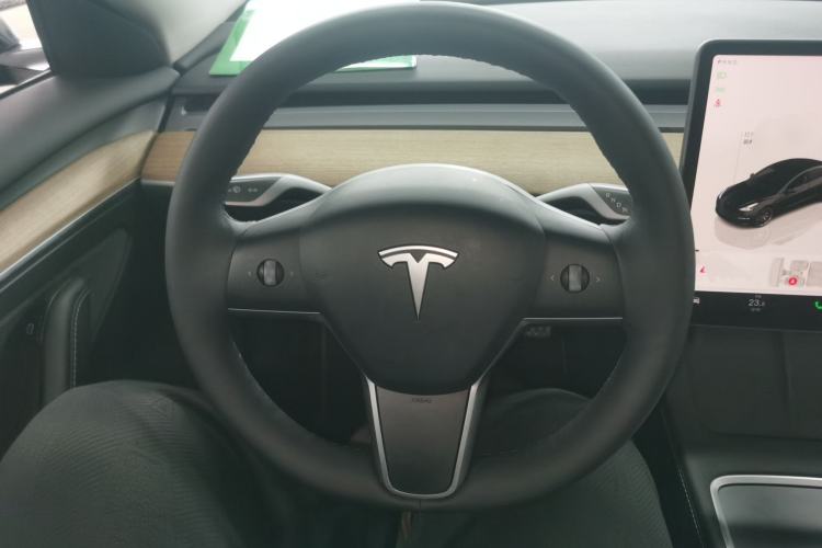 Used Tesla Model 3 2022 Performance High-Performance All-Wheel-Drive Version Steering Wheel