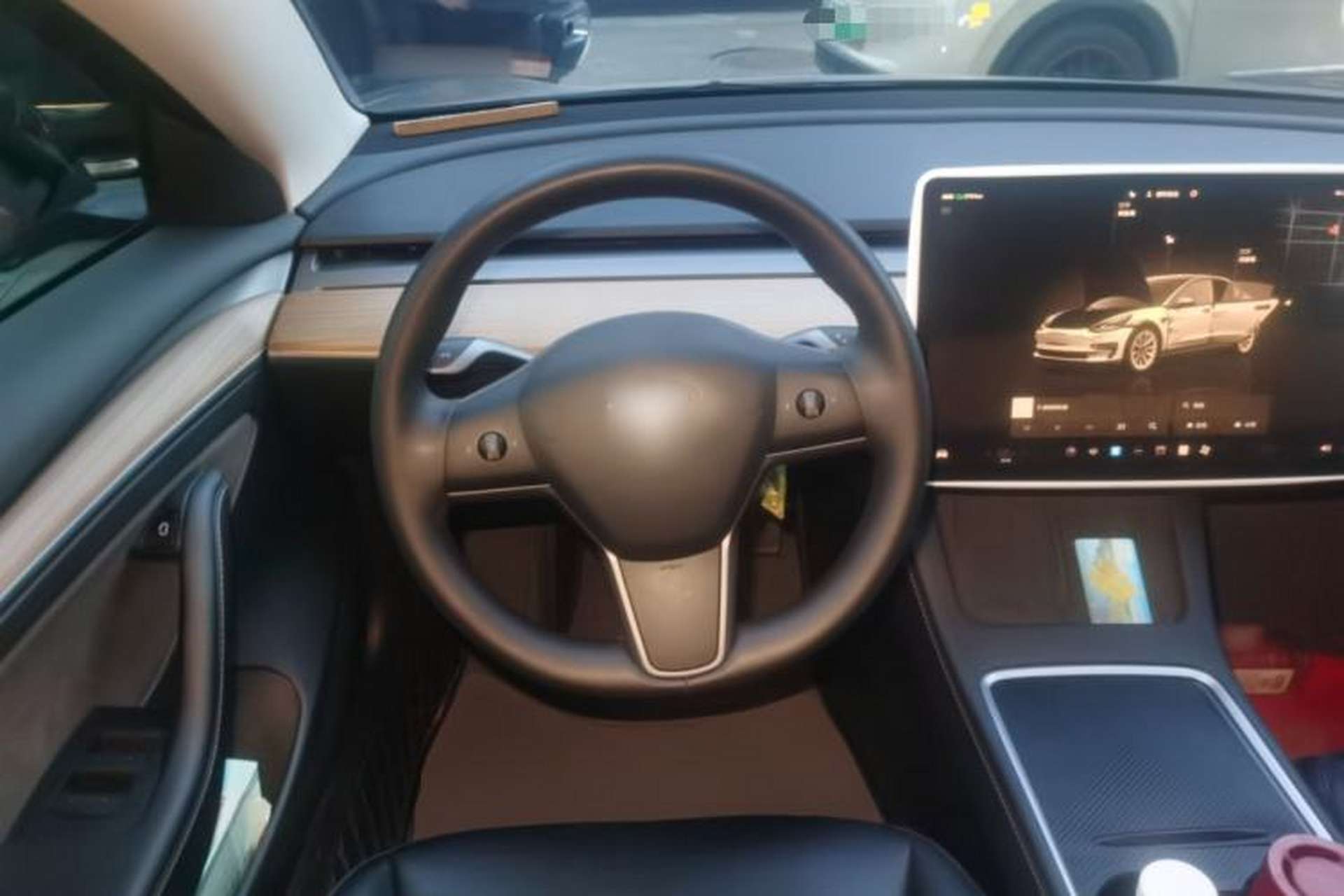 Used Tesla Model 3 2022 Rear-Wheel-Drive Version Steering Wheel