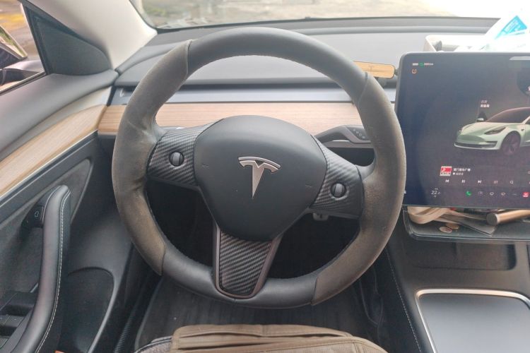 Used Tesla Model 3 2022 Rear-Wheel-Drive Version Steering Wheel