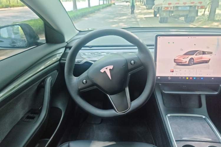 Used Tesla Model 3 2022 Rear-Wheel-Drive Version Steering Wheel