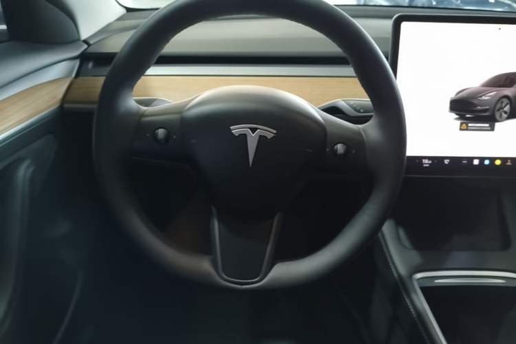 Used Tesla Model 3 2022 Rear-Wheel-Drive Version Steering Wheel