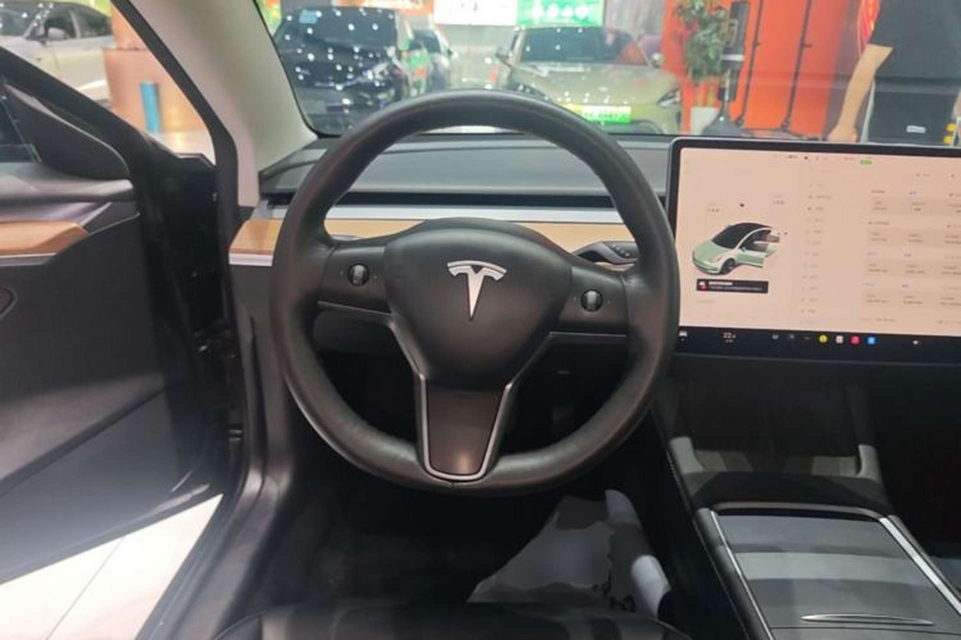 Used Tesla Model 3 2022 Rear-Wheel-Drive Version Steering Wheel