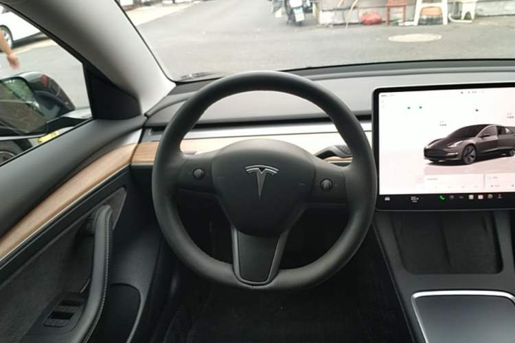 Used Tesla Model 3 2022 Rear-Wheel-Drive Version Steering Wheel