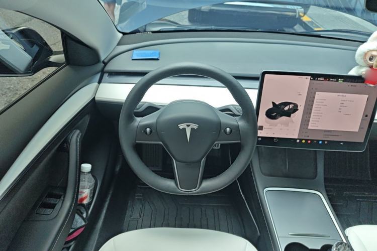 Used Tesla Model 3 2022 Performance High-Performance All-Wheel-Drive Version Steering Wheel