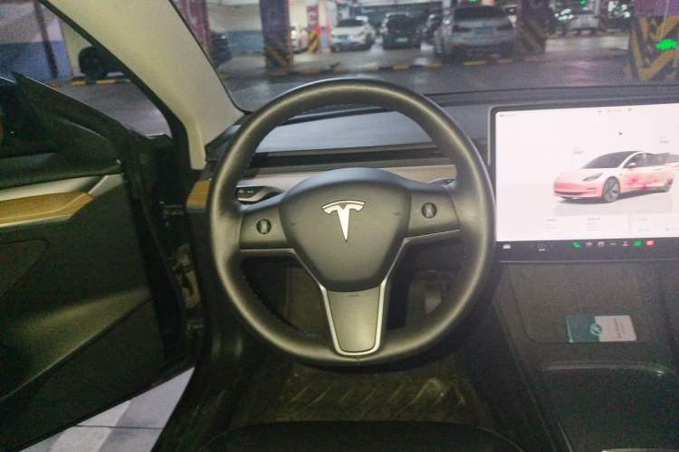 Used Tesla Model 3 2022 Rear-Wheel-Drive Version Steering Wheel