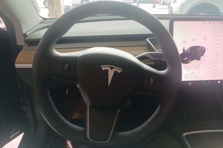 Used Tesla Model 3 2022 Performance High-Performance All-Wheel-Drive Version Steering Wheel