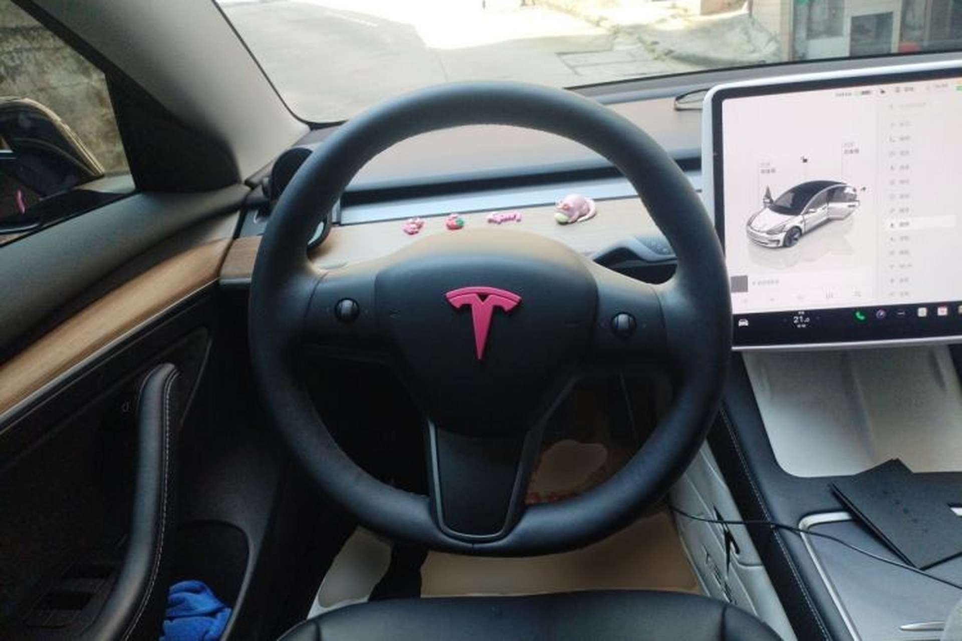 Used Tesla Model 3 2022 Rear-Wheel-Drive Version Steering Wheel