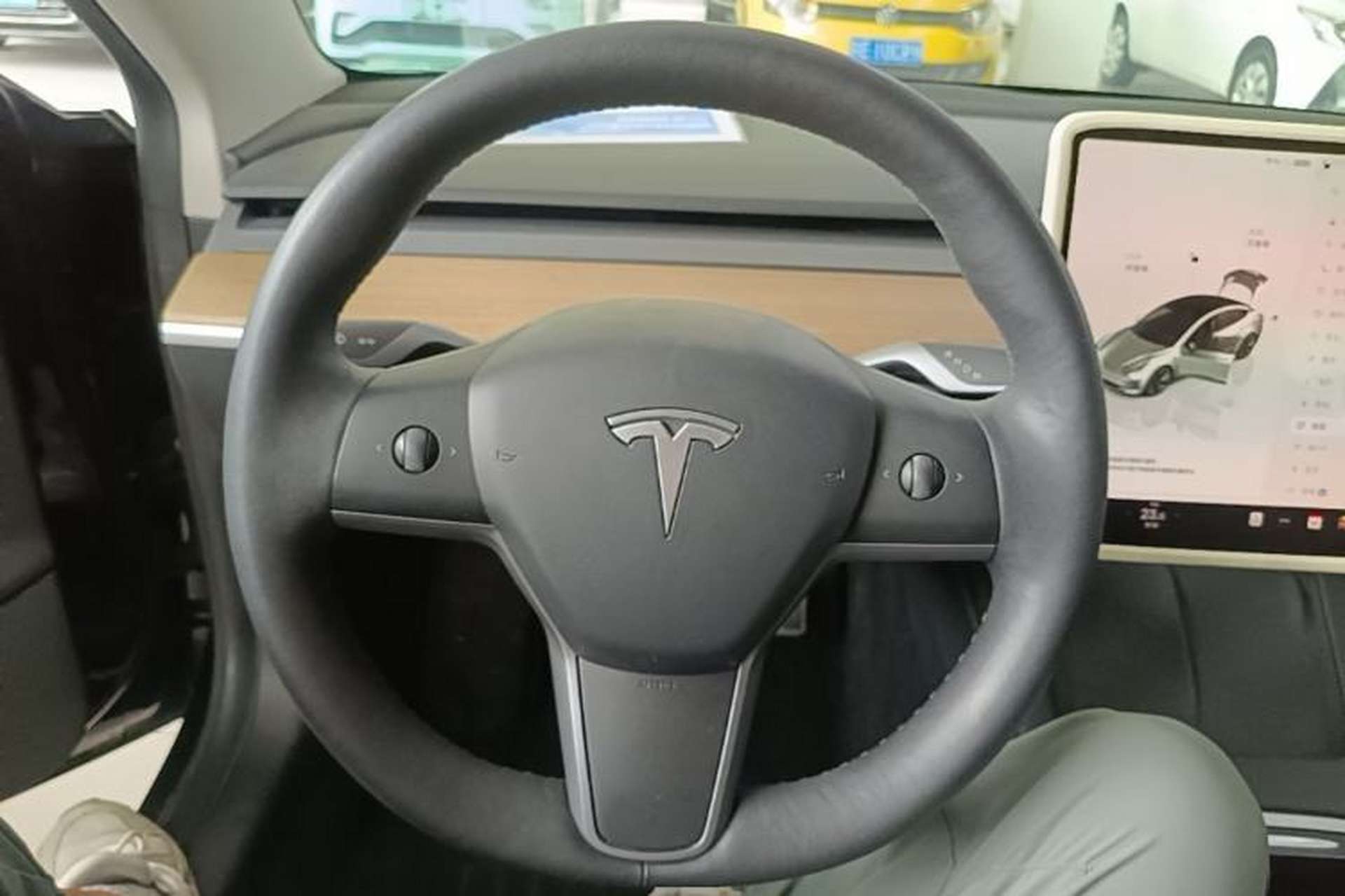 Used Tesla Model 3 2022 Rear-Wheel-Drive Version Steering Wheel