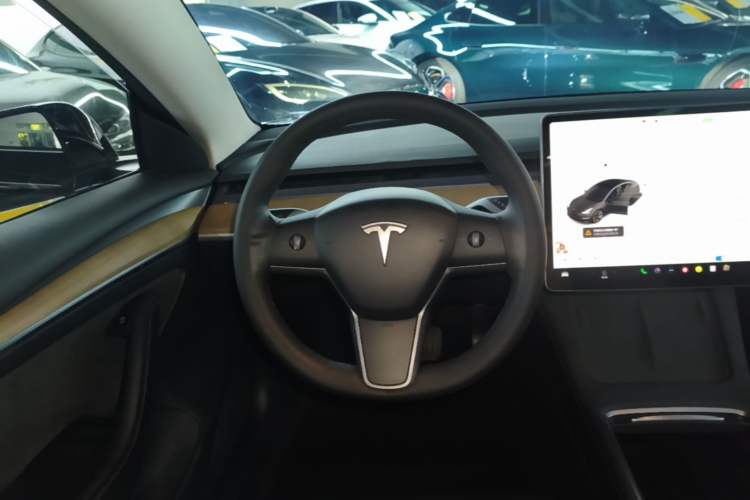 Used Tesla Model 3 2022 Rear-Wheel-Drive Version Steering Wheel