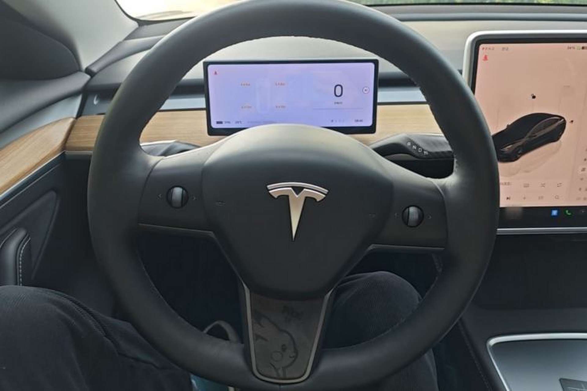 Used Tesla Model 3 2022 Rear-Wheel-Drive Version Steering Wheel