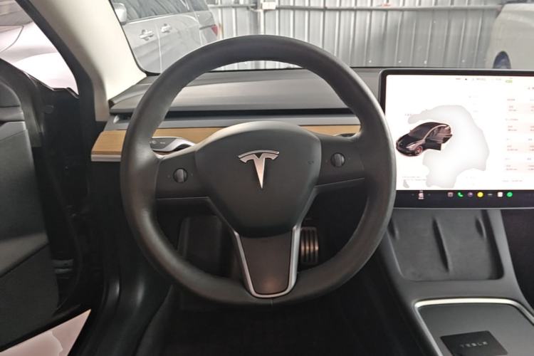 Used Tesla Model 3 2022 Performance High-Performance All-Wheel-Drive Version Steering Wheel