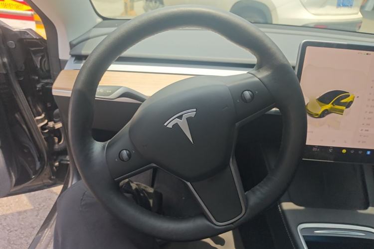 Used Tesla Model 3 2022 Rear-Wheel-Drive Version Steering Wheel