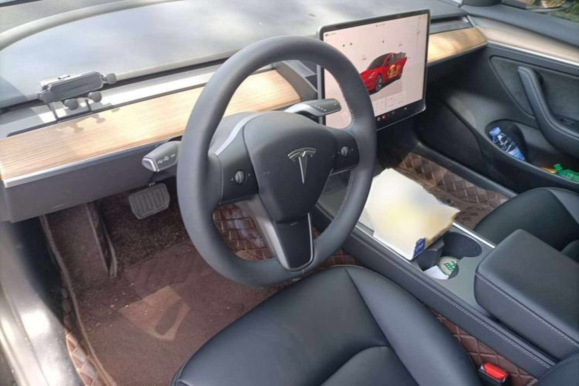 Used Tesla Model 3 2022 Rear-Wheel-Drive Version Steering Wheel