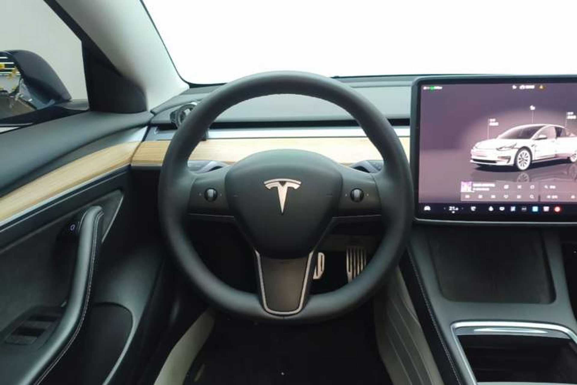 Used Tesla Model 3 2022 Rear-Wheel-Drive Version Steering Wheel