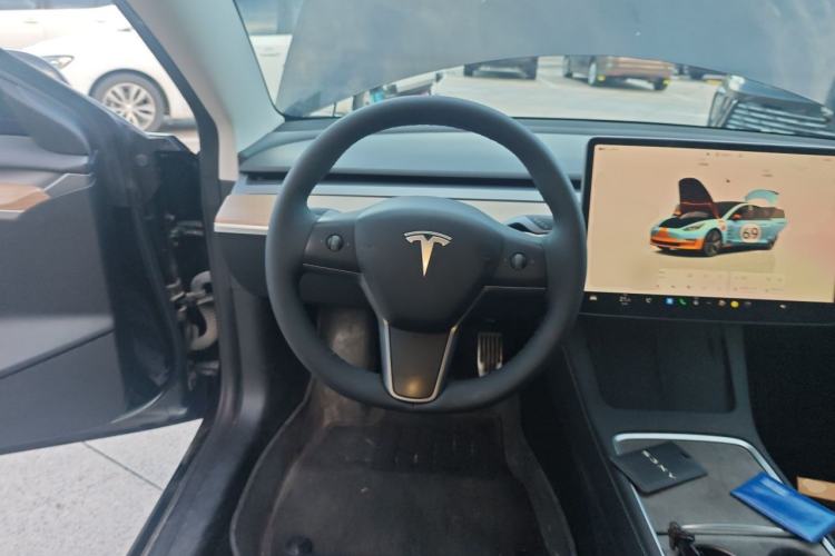 Used Tesla Model 3 2022 Rear-Wheel-Drive Version Steering Wheel