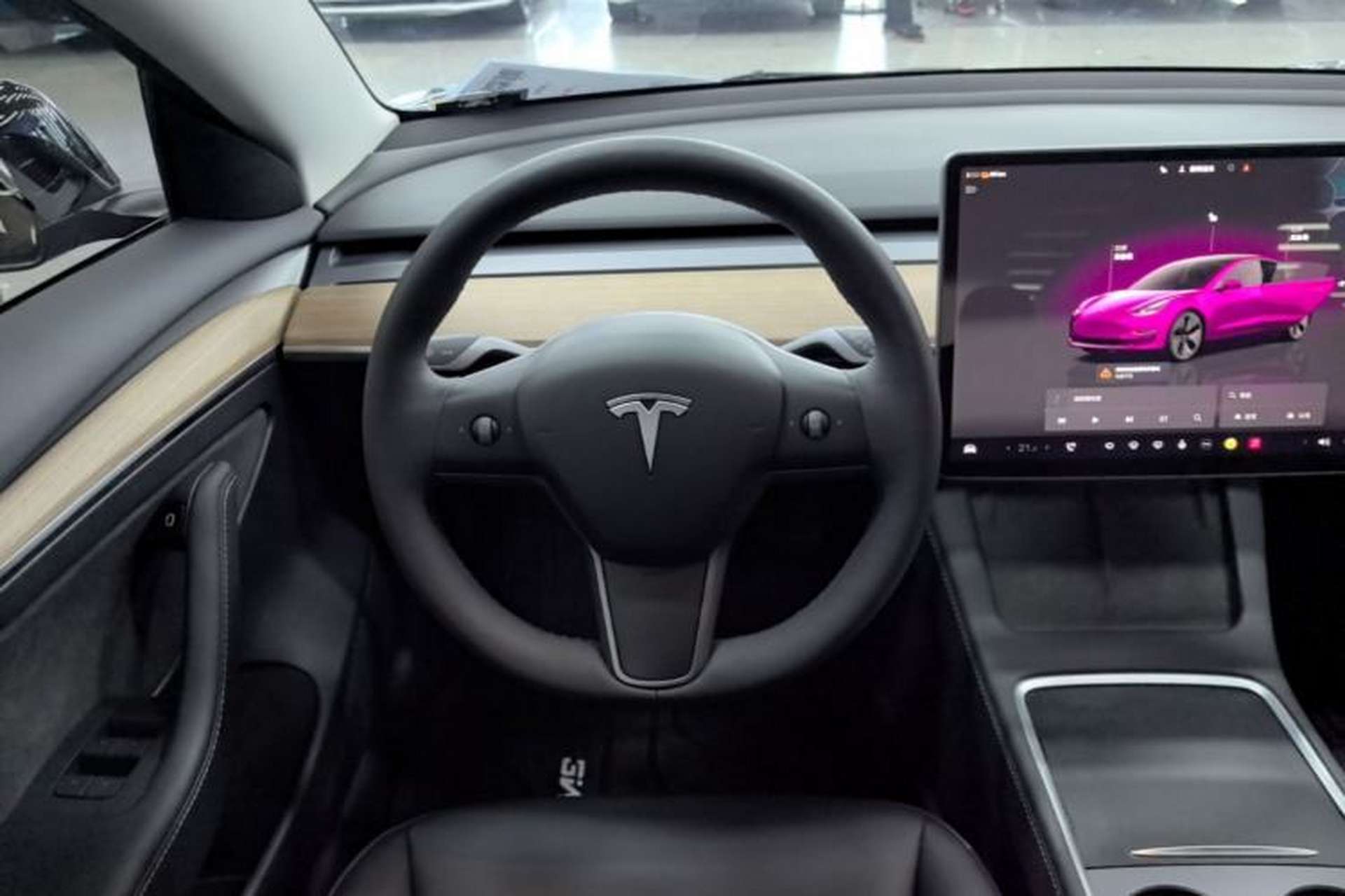 Used Tesla Model 3 2022 Rear-Wheel-Drive Version Steering Wheel