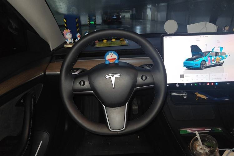 Used Tesla Model 3 2022 Rear-Wheel-Drive Version Steering Wheel