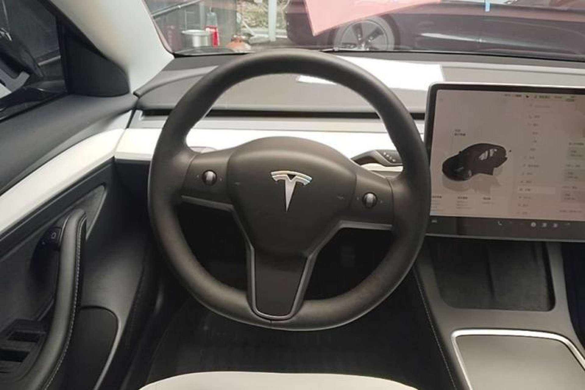 Used Tesla Model 3 2022 Rear-Wheel-Drive Version Steering Wheel