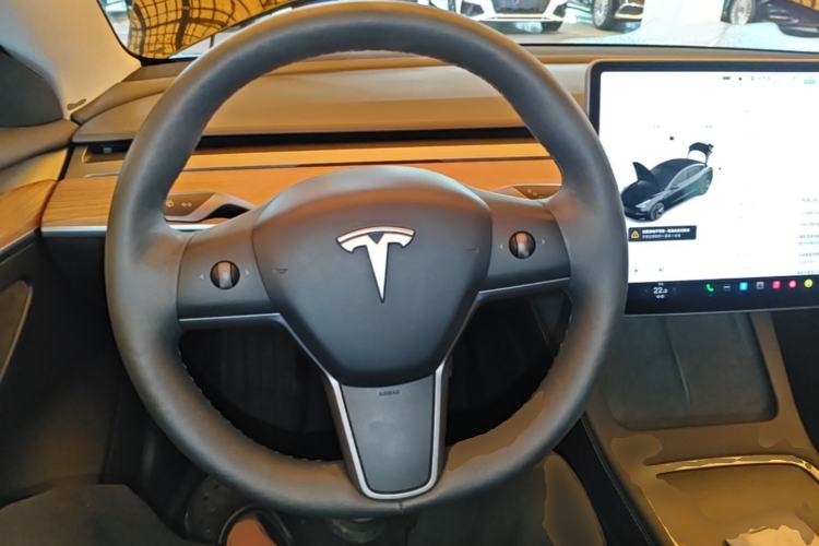 Used Tesla Model 3 2022 Rear-Wheel-Drive Version Steering Wheel