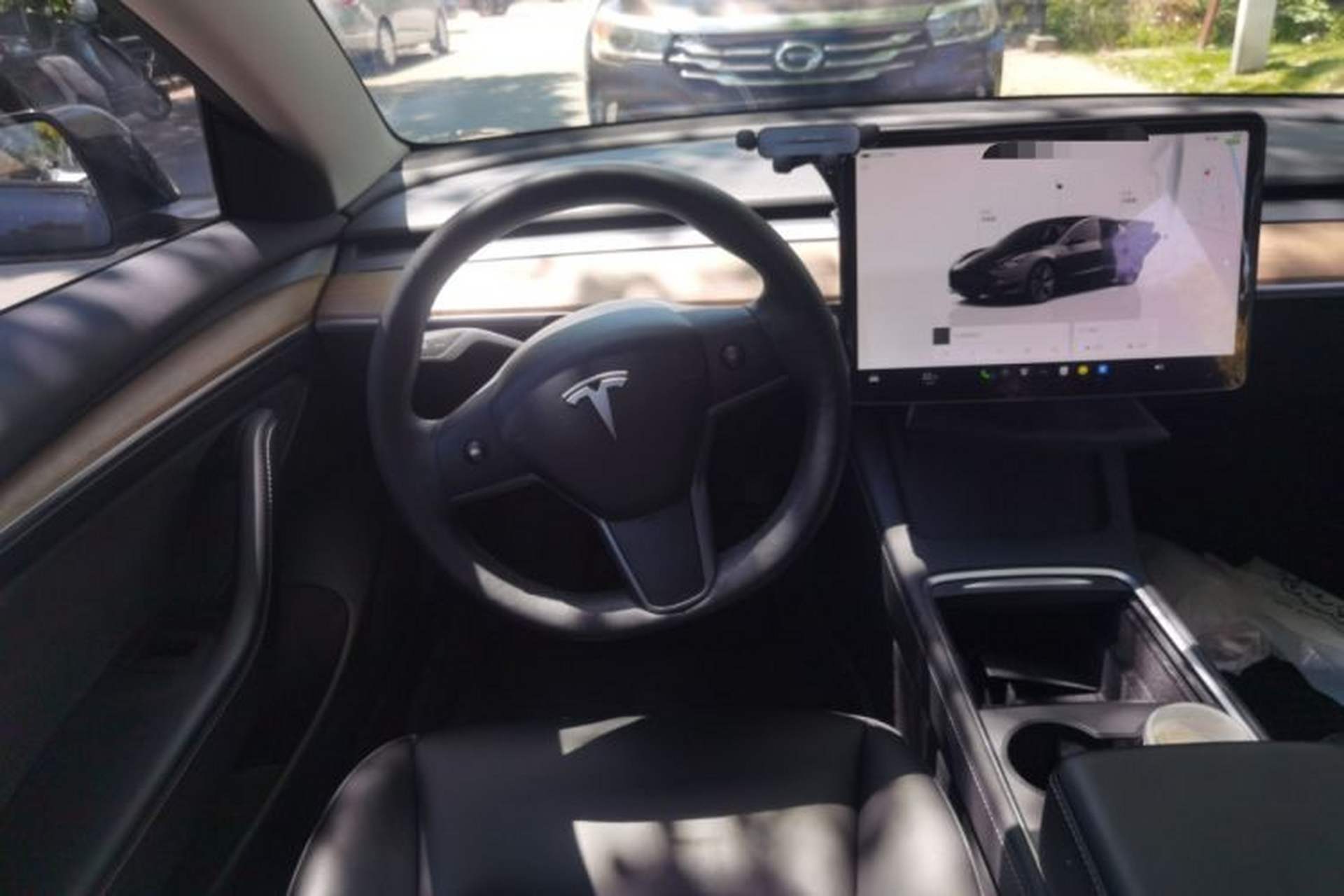 Used Tesla Model 3 2022 Rear-Wheel-Drive Version Steering Wheel