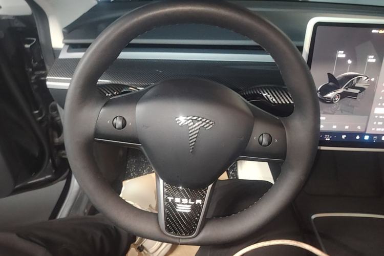 Used Tesla Model 3 2022 Performance High-Performance All-Wheel-Drive Version Steering Wheel