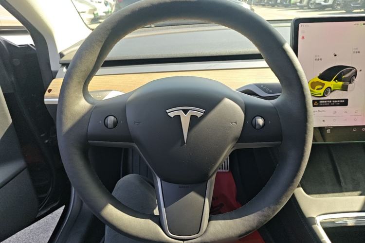 Used Tesla Model 3 2022 Rear-Wheel-Drive Version Steering Wheel
