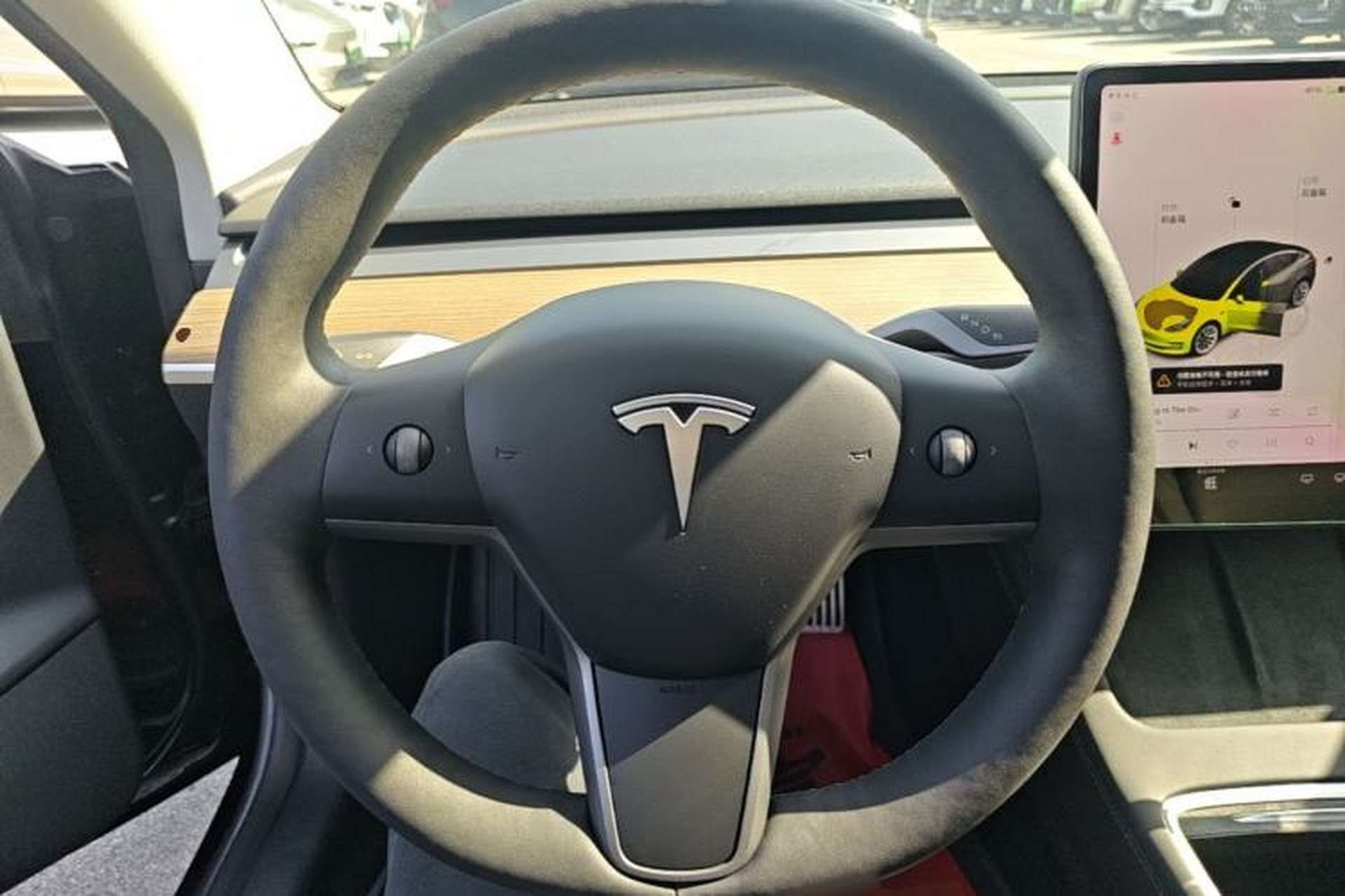 Used Tesla Model 3 2022 Rear-Wheel-Drive Version Steering Wheel