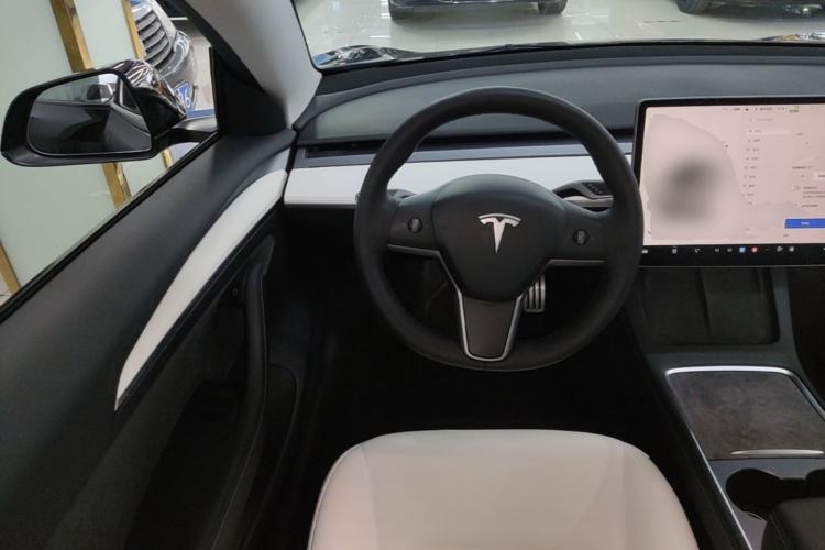 Used Tesla Model 3 2022 Performance High-Performance All-Wheel-Drive Version Steering Wheel