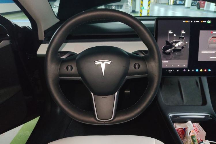 Used Tesla Model 3 2022 Rear-Wheel-Drive Version Steering Wheel