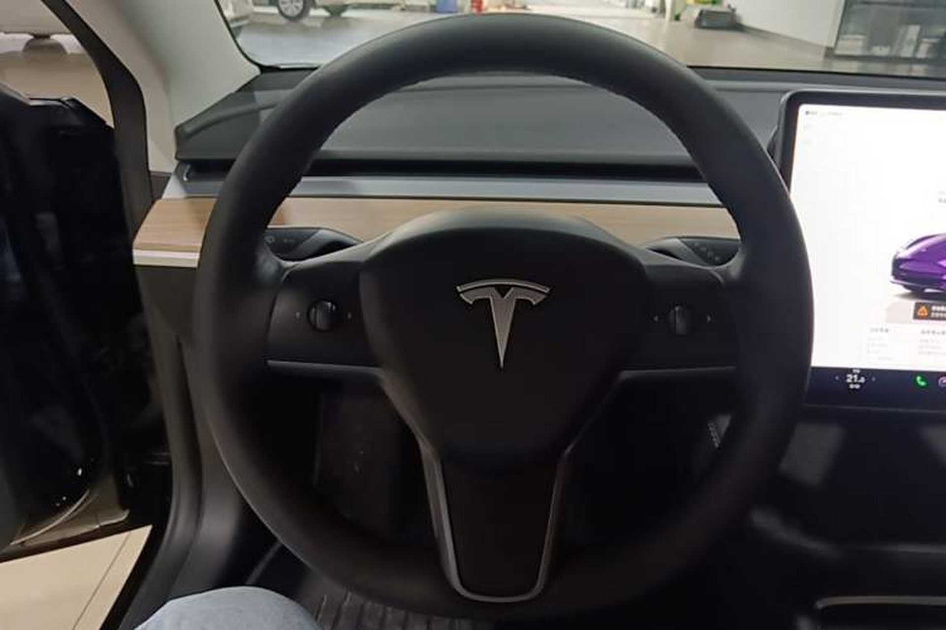 Used Tesla Model 3 2022 Rear-Wheel-Drive Version Steering Wheel