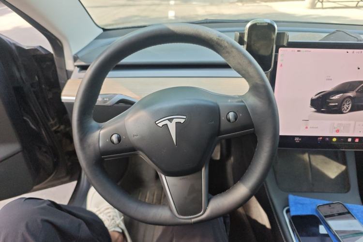 Used Tesla Model 3 2022 Rear-Wheel-Drive Version Steering Wheel
