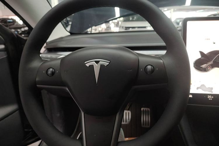 Used Tesla Model 3 2022 Performance High-Performance All-Wheel-Drive Version Steering Wheel
