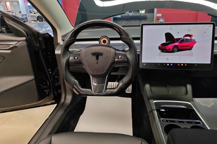 Used Tesla Model 3 2022 Performance High-Performance All-Wheel-Drive Version Steering Wheel