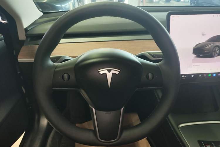 Used Tesla Model 3 2022 Rear-Wheel-Drive Version Steering Wheel