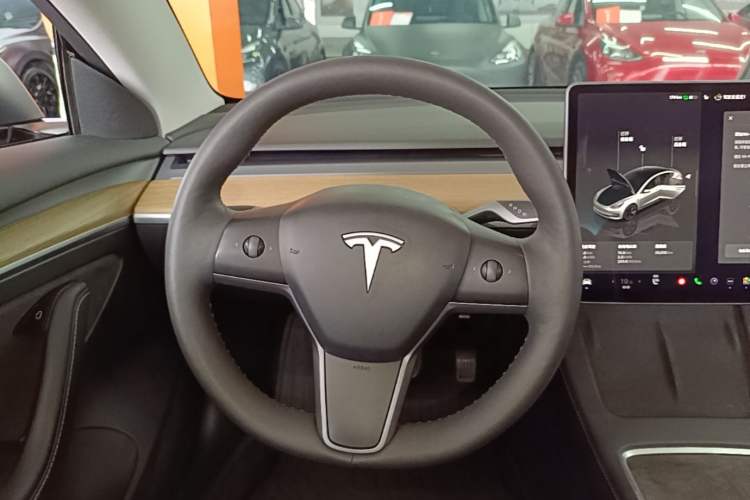 Used Tesla Model 3 2022 Rear-Wheel-Drive Version Steering Wheel